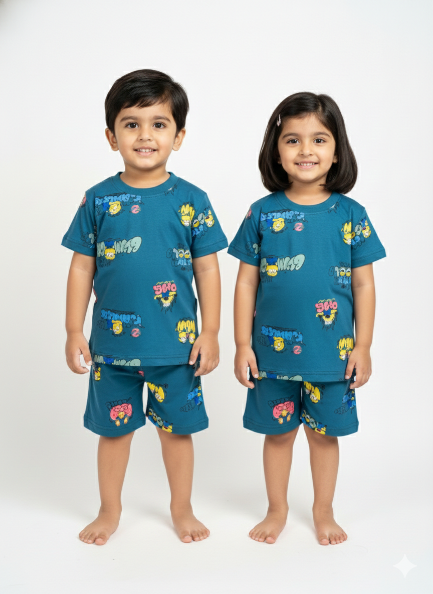 UNISEX Minion short set