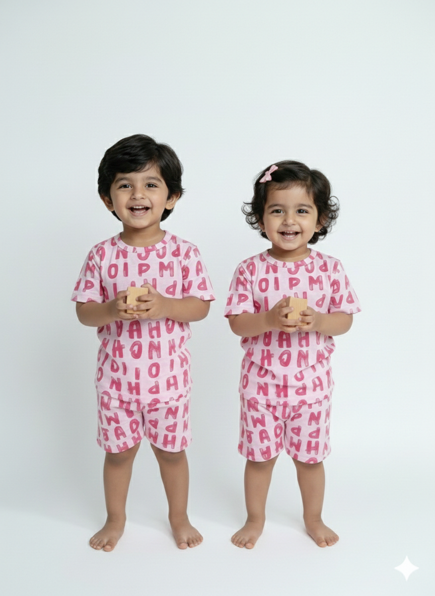 UNISEX ALPHABET sort set