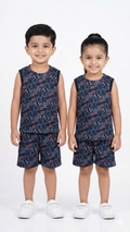 USA Urban script Sleeveless short set