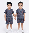 USA Urban script Sleeve short set