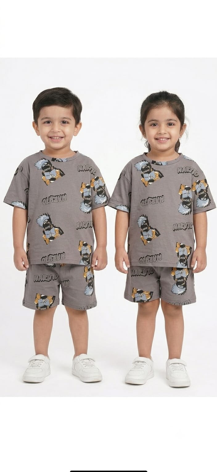 Naruto print Oversized Cords