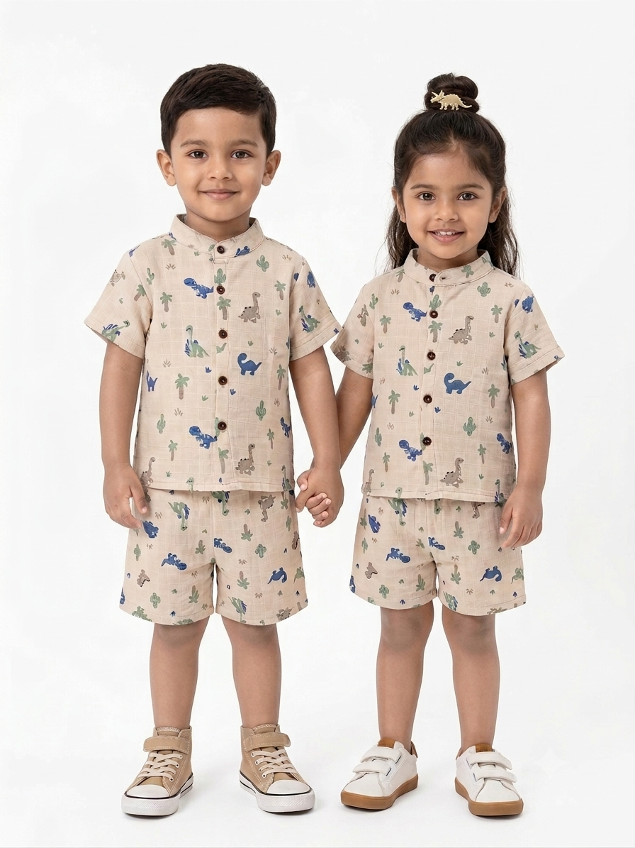 Dino-Mite Muslin Set