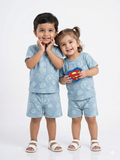 Superman sleeve short set
