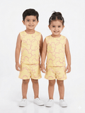 Mickey ribbed Sleeveless short set - Lil'Simba Kids Clothing Store