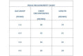 Size chart for frocks - Lil'Simba Kids Clothing Store